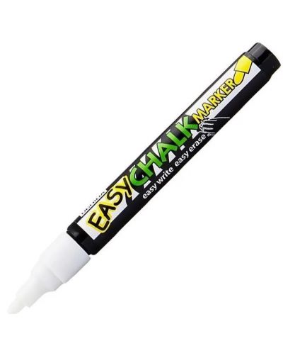 Marker creta Easy Chalk, alb - 1