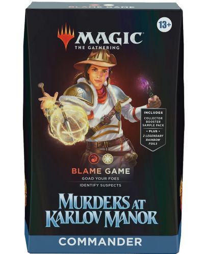 Magic the Gathering: Murders at Karlov Manor Commander Deck - Blame Game - 1