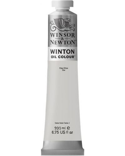 Vopsea ulei Winsor & Newton Winton - alba flake, 200 ml - 1