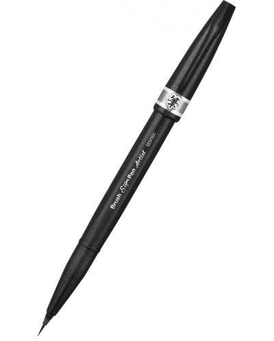 Marker pensula Pentel - Artist, gri - 1