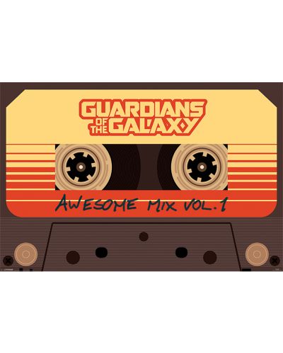 Poster maxi Pyramid - Guardians Of The Galaxy (Awesome Mix Vol 1) - 1