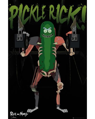 Poster maxi GB eye Animation: Rick & Morty - Pickle Rick - 1