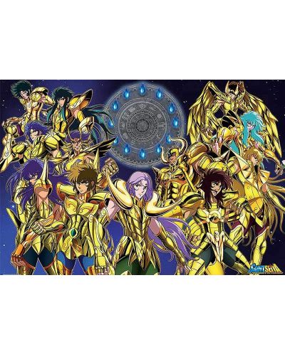 Maxi poster GB eye Animatoin: Saint Seiya - Gold Saints - 1