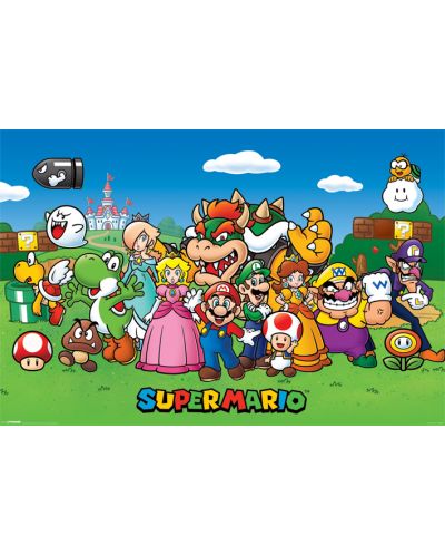 Poster maxi Pyramid - Super Mario (Characters) - 1
