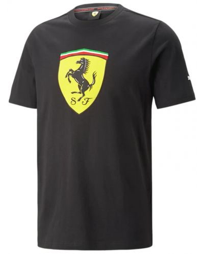Tricou pentru bărbați Puma - Ferrari Race Big Shield, negru - 1