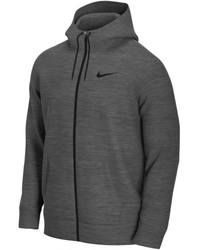 Hanorac pentru bărbați Nike - Dry-FIT Fleece, mărimea XXL, gri - 1