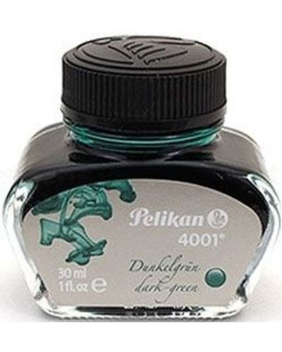 Calimara cu cerneala Pelikan - verde inchis, 30 ml. - 1