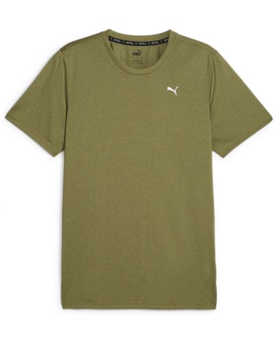 Tricou pentru bărbați Puma - Performance Heather , verde - 1