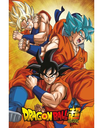 Poster maxi GB eye Animation: Dragon Ball Z - Goku (Super) - 1
