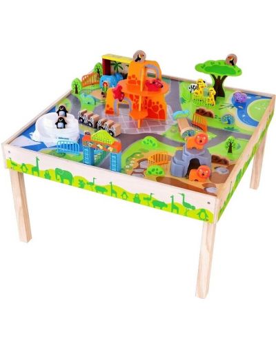 Masă de joacă de jucărie Acool - Zoo - 2