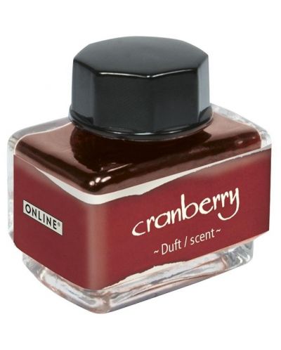 Cerneală parfumată Online - Cranberry, roșu, 15 ml - 1