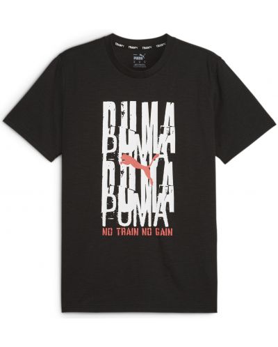 Tricou pentru bărbați  Puma - Graphic Emblem , negru - 1