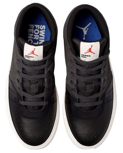 Încălțăminte sport pentru bărbați Nike - Jordan Series Mid, negre - 4