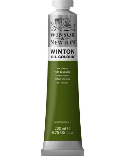 Winsor & Newton Winton Vopsea de ulei - Sap Grun, 200 ml - 1