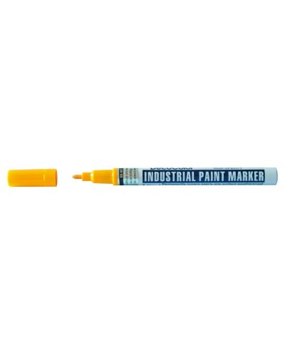 Marker care acopera Industrial Paint fine, galben - 1