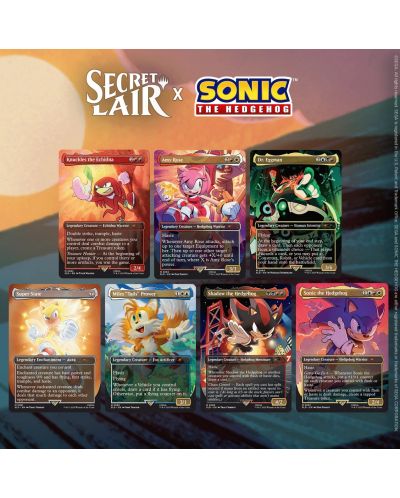 Magic the Gathering: Secret Lair x Sonic: Friends & Foes (Non Foil