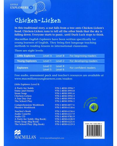 Macmillan Explorers Phonics: Chicken-Licken (ниво Little Explorer's B) - 2
