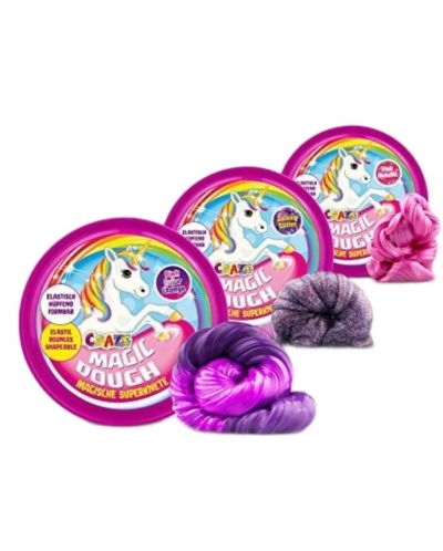 Magic multicolor plastilină pentru modelare Craze - Unicorn, 80 g, Sortiment - 1