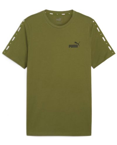 Tricou pentru bărbați Puma - Essentials+ Tape , verde - 1