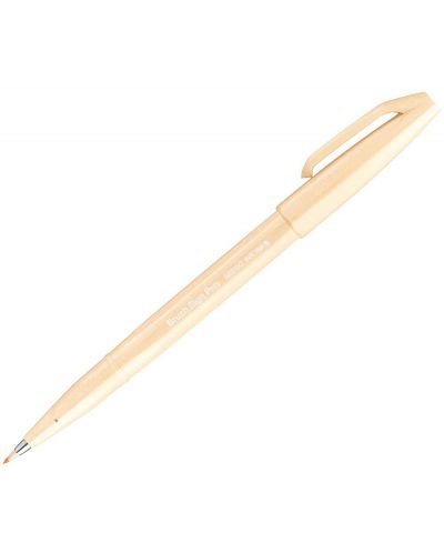 Pentel Sign Pen Pen Brush Marker - SES15C, bej - 1