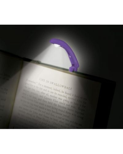 Lampa de citit pentru carte - mov - 3