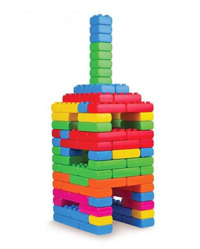 Constructor pentru copii Junior Bricks de 110 piese - 1