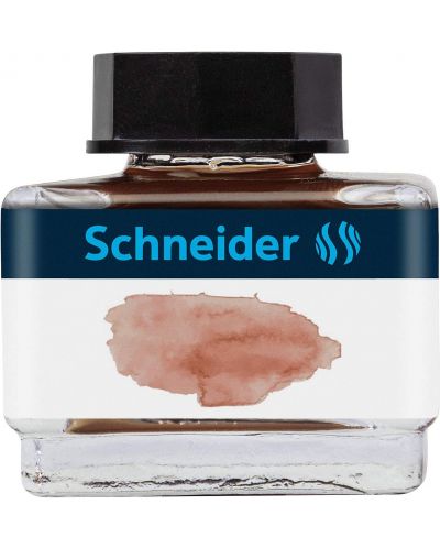 Cerneală pentru pixuri Schneider - 15 ml, coniac - 1