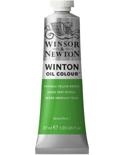 Vopsea de ulei Winsor & Newton Winton - Phthalo Yellow-Green, 37 ml - 1