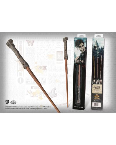 Bagheta magica The Noble Collection Movies: Harry Potter - Harry Potter, 38 cm - 3