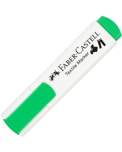 Marker textil Faber-Castell - Verde neon - 2