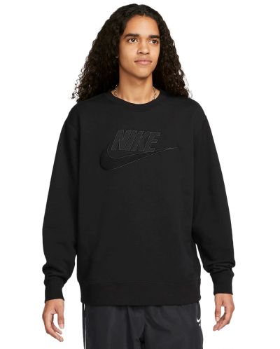 Bluză pentru bărbați Nike - Club Fleece+, neagră - 2