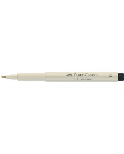 Marker cu pensula  Faber-Castell Pitt Artist - Gri cald I (270)	 - 4