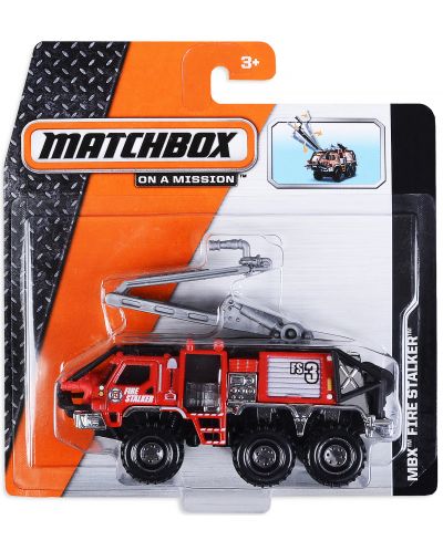 Automobil Mattel Matchbox - Masina de pompieri MBX Fire Stalker - 1