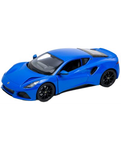 Mașină din metal Welly - Lotus Emira, albastru, 1:24 - 1