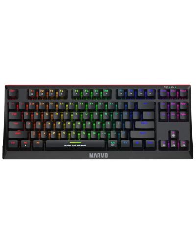 Tastatură mecanică  Marvo - KG953G TKL, Blue, RGB, neagră - 1