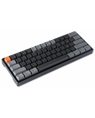 Tastatură mecanică Keychron - K12, fără fir, Blue, RGB, gri - 2