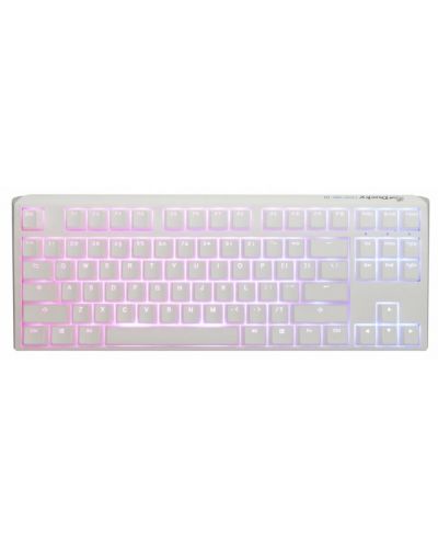 Tastatură mecanică Ducky - One 3 Pure White TKL, Silver, RGB, albă - 1