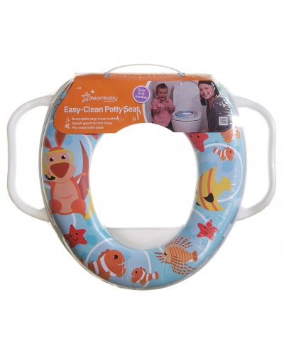 Scaun moale pentru vas de toaletă Dreambaby - Animale - 2