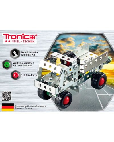 Constructor de metal Tronico - Seria de argint, vehicule - 1