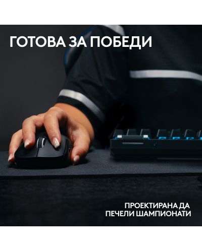 Logitech Tastatură mecanică - G Pro X TKL, fără fir, GX, negru - 6