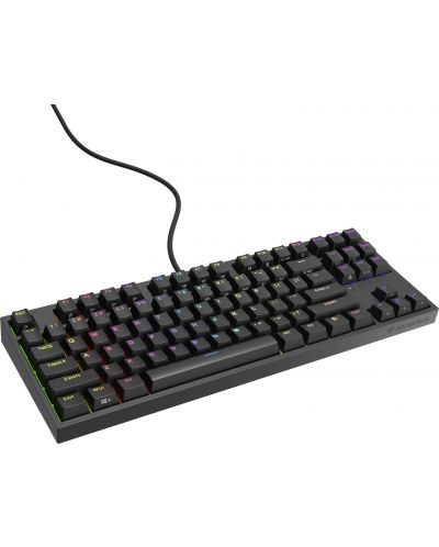 Tastatură mecanică Genesis - Thor 404 TKL, Gateron yellow pro, RGB, negru - 2