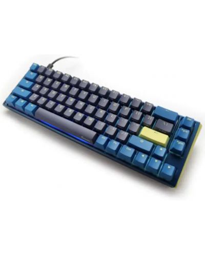 Tastatura mecanica Ducky - One 3 Daybreak TKL, MX Silver, albastra - 2