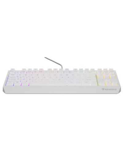 Tastatură mecanică Genesis - Thor 230 TKL, Outemu Brown, RGB, alb - 7