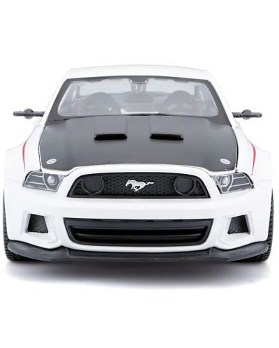 Mașinuță metalică Maisto Special Edition - Ford Mustang Street Racer 2014, albă, 1:24 - 7