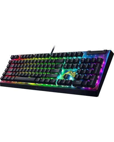 Tastatură mecanică Razer - BlackWidow V4 X Fortnite Ed., Yellow Switch, albastru/negru - 2