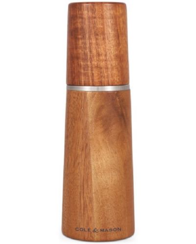 Moară de piper Cole & Mason - Marlow Acacia, 18,5 x 6 cm, lemn de acacia - 1