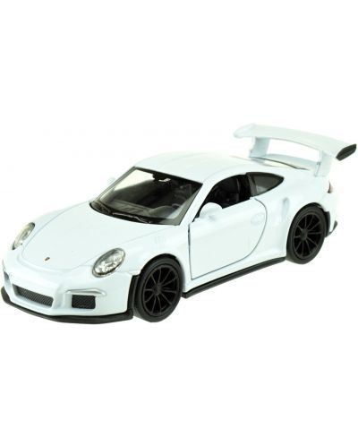 Toi Toys Welly Welly Metal Car Porsche GT 3, alb - 1