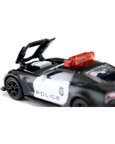Mașină de metal Siku - Chevrolet Corvette Zr1 Police - 3