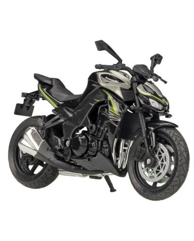 Motor metalic Welly - Kawasaki Ninja 1000R, 1:18 - 1