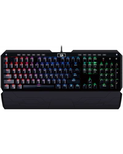 Tastatura mecanica Redragon - Indrah K555, Tactile, RGB, neagra - 1